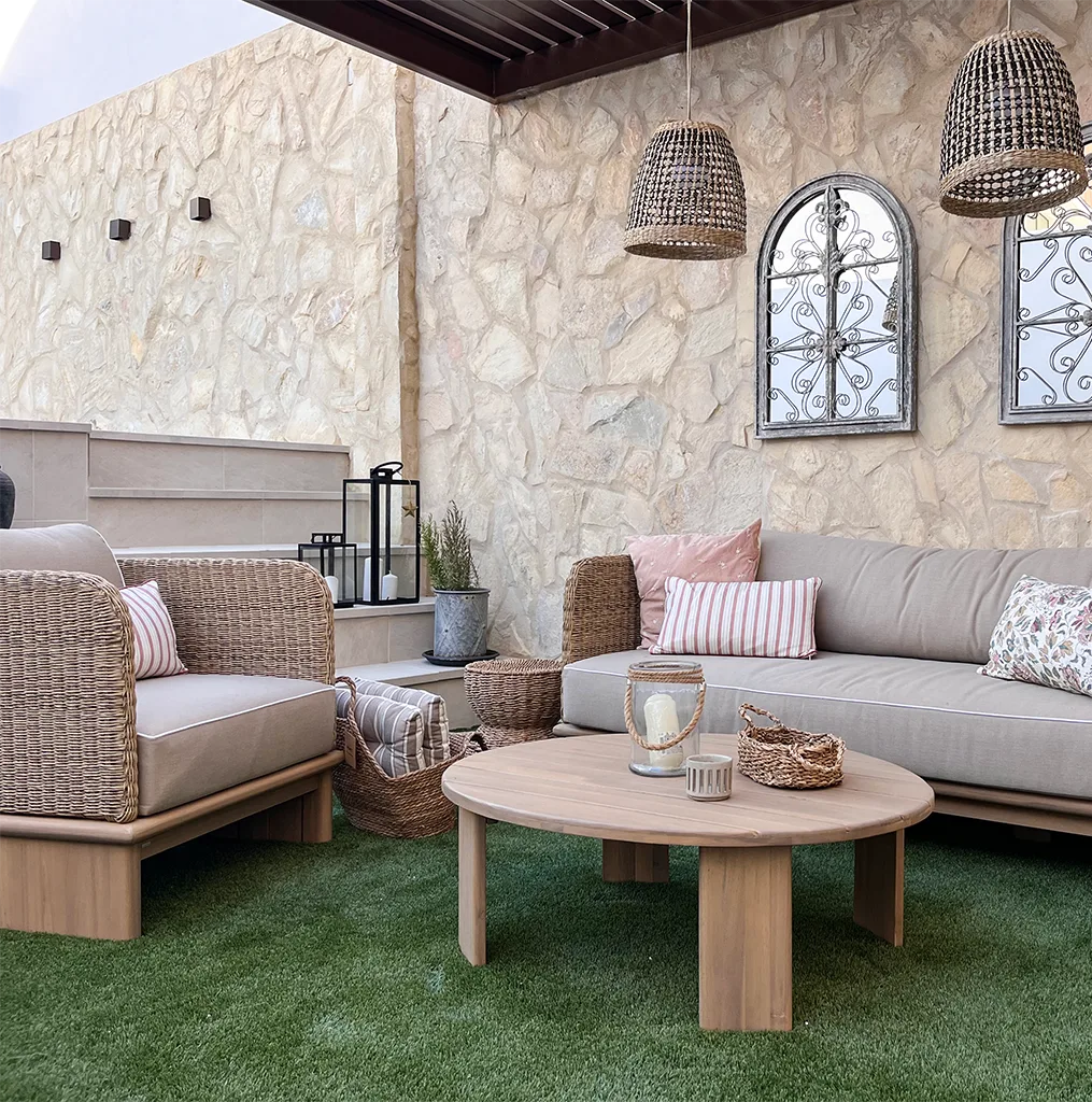 Reforma de patio en vivienda de obra nueva en Dos Hermanas (Sevilla)